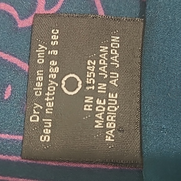 Silk Scarf 30" Square Teal Blue Sunflower Abstract Scrolly Gypsy Bohemian Fairy - Picture 2 of 9